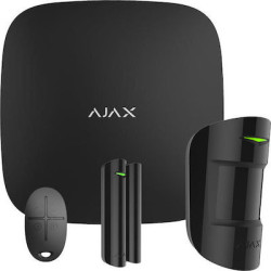 Ajax Systems StarterKit Plus Ασύρματο Σύστημα Συναγερμού με Ανιχνευτή Κίνησης , Αισθητήρα Πόρτας , Τηλεχειριστήριο και Κέντρο (Wi-Fi)