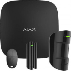 Ajax Systems StarterKit Plus Ασύρματο Σύστημα Συναγερμού με Ανιχνευτή Κίνησης , Αισθητήρα Πόρτας , Τηλεχειριστήριο και Κέντρο (Wi-Fi)