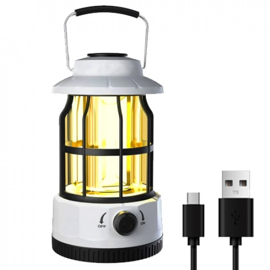  Επαναφορτιζόμενο με USB Φαν΄άρι Camping INVICTUS SP-801-L