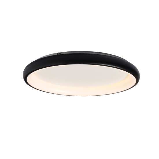 ΟΡΟΦΗΣ Φ/Σ LED 100W 3000K 7010LM ΜΑΥΡΟ ΜΕΤΑΛΛΙΚΟ D81XH8,5CM DIANA