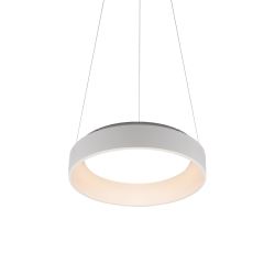 ΚΡΕΜΑΣΤΟ Φ/Σ LED 34W 3000K 1700LM ΛΕΥΚΟ ΜΕΤΑΛΛΙΚΟ D45XH120CM APOLLO
