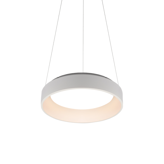ΚΡΕΜΑΣΤΟ Φ/Σ LED 34W 3000K 1700LM ΛΕΥΚΟ ΜΕΤΑΛΛΙΚΟ D45XH120CM APOLLO