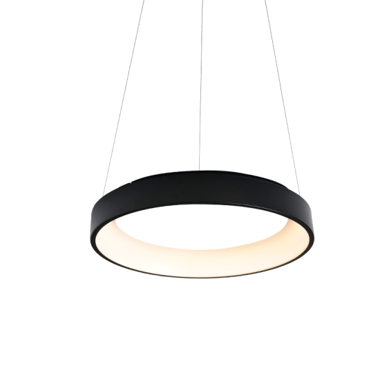 ΚΡΕΜΑΣΤΟ Φ/Σ LED 80W 3000K 4100LM ΜΑΥΡΟ ΜΕΤΑΛΛΙΚΟ D78XH120CM APOLLO