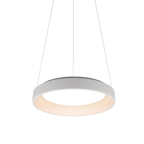 ΚΡΕΜΑΣΤΟ Φ/Σ LED 80W 3000K 4100LM ΛΕΥΚΟ ΜΕΤΑΛΛΙΚΟ D78XH120CM APOLLO