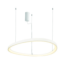 ΚΡΕΜΑΣΤΟ Φ/Σ LED 74W 3000K 6500LM HARMONY ΛΕΥΚΟ ΑΛΟΥΜΙΝΙΟ IP20 D80XH120CM