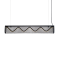 ΚΡΕΜΑΣΤΟ Φ/Σ LED 11W 3000K 1180LM ΜΕΤ/ΚΟ ΜΑΥΡΟ 8,5Χ80ΧΗ110CM OFIS