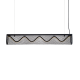 ΚΡΕΜΑΣΤΟ Φ/Σ LED 11W 3000K 1180LM ΜΕΤ/ΚΟ ΜΑΥΡΟ 8,5Χ80ΧΗ110CM OFIS