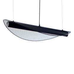 ΚΡΕΜΑΣΤΟ Φ/Σ LED 18W 3000K 1960LM ΜΕΤ/ΚΟ ΜΑΥΡΟ 40X85XH110CM MICHELLE