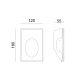 LED ΓΥΨΙΝΟ TRIMLESS Φ/Σ ROSIE ΕΜΜΕΣΟΥ ΦΩΤΙΣΜΟΥ CREE 1.5W 3000K 150LM 230V AC RA80