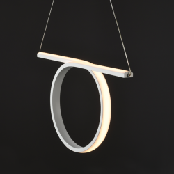 NETTO ΚΡΕΜΑΣΤΟ Φ/Σ LED 32W 3000K 1920LM ΛΕΥΚΟ ΑΛΟΥΜΙΝΙΟ 64Χ17ΧΗ120CM ZERO