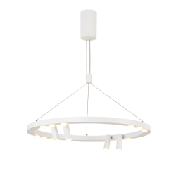 NETTO ΚΡΕΜΑΣΤΟ Φ/Σ LED 48W COB ΛΕΥΚΟ ΑΛΟΥΜΙΝΙΟ 3000K 4320LM D65XH139CM MAGNETO