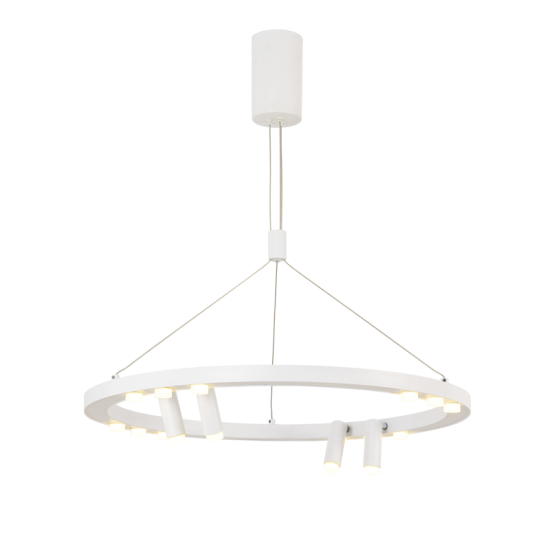 NETTO ΚΡΕΜΑΣΤΟ Φ/Σ LED 48W COB ΛΕΥΚΟ ΑΛΟΥΜΙΝΙΟ 3000K 4320LM D65XH139CM MAGNETO