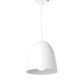 NETTO ΜΕΤΑΛΛΙΚΗ ΚΑΜΠΑΝΑ 1XE27 ΛΕΥΚΗ Φ22χΗ23cm OTHELLO