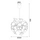 ΚΡΕΜΑΣΤΟ Φ/Σ 4ΧΕ14 ΠΑΙΔΙΚΟ ΔΙΑΣΤΗΜΑ Φ35ΧΗ80CM SPACE