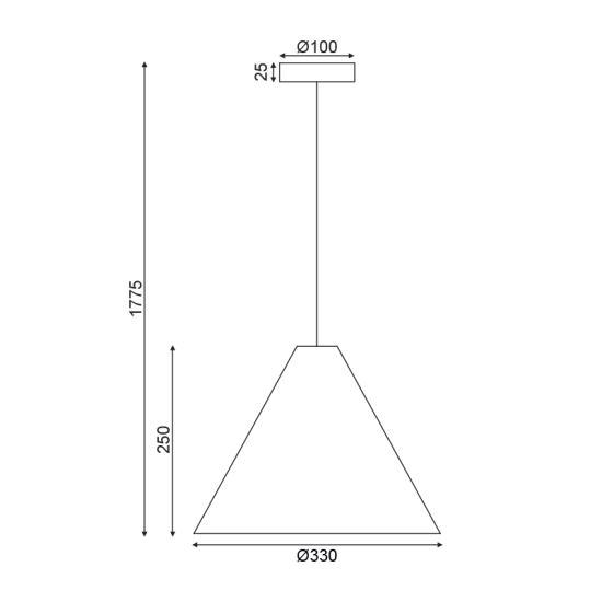 NETTO ΚΡΕΜΑΣΤΟ Φ/Σ 1Χ E27 WALNUT ΞΥΛΟ D33XH180CM NAIROBI