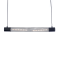 NETTO ΚΡΕΜΑΣΤΟ Φ/Σ 2ΧΕ27 ΜΑΥΡΟ ΜΕΤΑΛΛΙΚΟ 72Χ6XH120CM ALCATRAZ