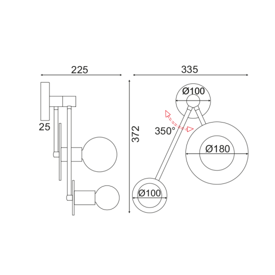 ΕΠΙΤΟΙΧΟ Φ/Σ 2ΧΕ27 ΛΕΥΚΟ ΜΑΡΜΑΡΟ 18Χ74X23CM CLOCK