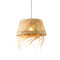 ΚΡΕΜΑΣΤΟ Φ/Σ 1xE27 ANDROS GRASS RATTAN Φ40Χ120CM