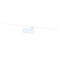 ΕΠΙΤΟΙΧΟ Φ/Σ LED 12W 3000K 780LM PALMA ΛΕΥΚΟ ΜΕΤ/ΚΟ IP44 66,5X14,5X5CM