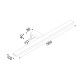 Φ/Σ ΕΠΙΠΛΟΥ LED 8W 3000K 520LM VOIR ΧΡΩΜΙΟ ΜΕΤ/ΚΟ IP44 50X4X10,5CM