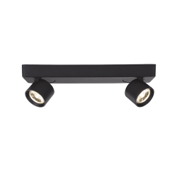 ΕΠΙΤΟΙΧΟ Φ/Σ LED 10W COB 80° 3000K 800LM ΜΑΥΡΟ ΑΛΟΥΜΙΝΙΟ 32X7XH7,5CM PLUTO