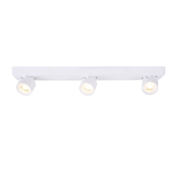 ΕΠΙΤΟΙΧΟ Φ/Σ LED 15W COB 80° 3000K 1200LM ΛΕΥΚΟ ΑΛΟΥΜΙΝΙΟ 54X7XH10CM PLUTO