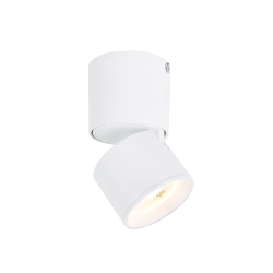 ΕΠΙΤΟΙΧΟ Φ/Σ LED 5W COB 80° 3000K 400LM ΛΕΥΚΟ ΑΛΟΥΜΙΝΙΟ D5,6XH10CM PLUTO
