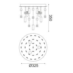 Φ/Σ ΟΡΟΦΗΣ 3ΧΕ14 ΧΡΩΜΙΟ ΜΕΤΑΛΛΟ Φ35ΧΗ32,5CMM SOMER