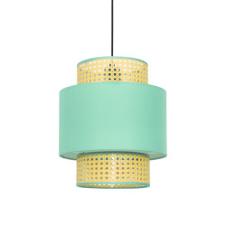 ΚΡΕΜΑΣΤΟ Φ/Σ 1ΧΕ27 NISYROS ΒΕΡΑΜΑΝ ΥΦΑΣΜΑ+ΨΑΘΑ ΡΑΤΑΝ D30XH150CM