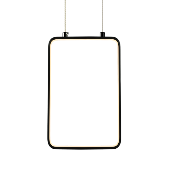 ΚΡΕΜΑΣΤΟ Φ/Σ LED 11W 3000K 1044LM ΜΑΥΡΟ ΜΕΤΑΛΛΙΚΟ 18X11XH136CM SYMETRIA
