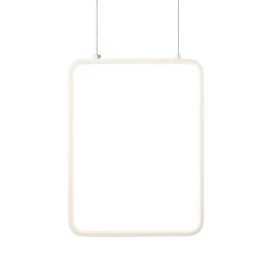 ΚΡΕΜΑΣΤΟ Φ/Σ LED 15W 3000K 1390LM ΛΕΥΚΟ ΜΕΤΑΛΛΙΚΟ 26X14XH142CM SYMETRIA