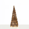 "NATURAL RATTAN CONE TREE" 40 MINI WW LED ΛΑΜΠ. ΜΠΑΤ. 3ΧΑΑ,IP20 Φ22X60CM