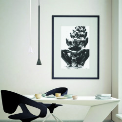 ΚΡΕΜΑΣΤΟ Φ/Σ 1ΧGU10 CLOUZOT ΛΕΥΚΟ ΜΕΤ/ΚΟ IP20 D7,5XD10XH190CM