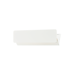 ΕΠΙΤΟΙΧΟ Φ/Σ LED 10W 3000K ΑΛΟΥΜΙΝΙΟ ΛΕΥΚΟ 31X8X5,5CM PYRAMID