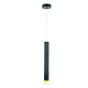 ΚΡΕΜΑΣΤΟ Φ/Σ LED 5W 3000K 300LM ESTRELA ΜΑΥΡΟ ΜΕΤ/ΚΟ IP20 D6XH228CM
