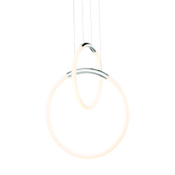 ΚΡΕΜΑΣΤΟ Φ/Σ LED 24W 3000K 1680LM VENUS ΧΡΩΜΙΟ ΜΕΤ/ΚΟ IP20 40X30XH164CM