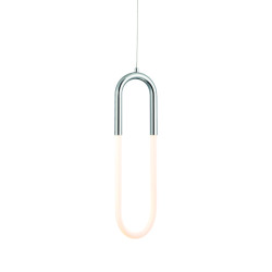 ΚΡΕΜΑΣΤΟ Φ/Σ LED 8W 3000K 560LM VENUS ΧΡΩΜΙΟ ΜΕΤ/ΚΟ IP20 15Χ2,3ΧH230CM