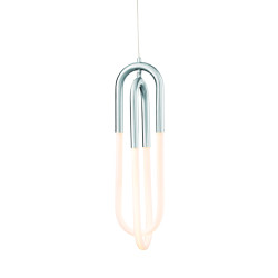 ΚΡΕΜΑΣΤΟ Φ/Σ LED 16W 3000K 1120LM VENUS ΧΡΩΜΙΟ ΜΕΤ/ΚΟ IP20 15X15XH230CM