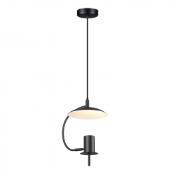 NETTO ΚΡΕΜΑΣΤΟ Φ/Σ 1ΧGU10 ΜΑΥΡΟ ΜΕΤΑΛΛΙΚΟ D25X20XH100CM PARACHUTE