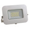 ΠΡΟΒΟΛΕΑΣ LED 20W SMD ΒΑΣΗ 360° ΛΕΥΚΟΣ IP65 3000K PLUS