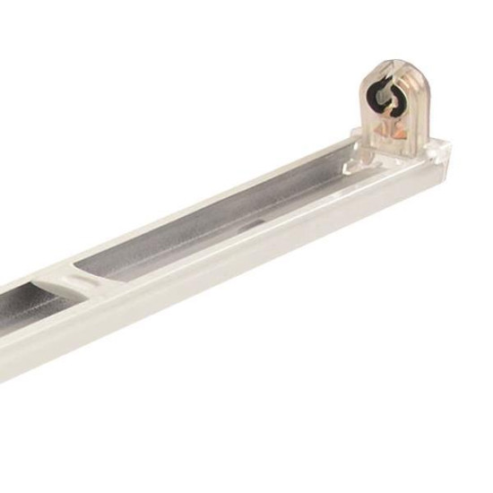 ΦΩΤΙΣΤΙΚΟ ΚΕΝΟ SLIM ΓΙΑ LED TUBE ΜΕ ΤΡΟΦΟΔΟΣΙΑ 1 ΑΚΡΟΥ 1Χ1.50m