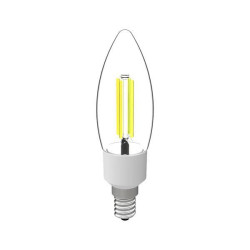 ΛΑΜΠΑ ΚΕΡΙ C35 FILAMENT 2,5W 525LM E14 3000K CLEAR