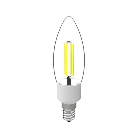 ΛΑΜΠΑ ΚΕΡΙ C35 FILAMENT 2,5W 525LM E14 3000K CLEAR