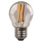ΛΑΜΠΑ LED ΣΦΑΙΡΙΚΗ CROSSED FILAMENT 4.2W E27 3000K 220-240V