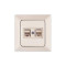 ΠΡΙΖΑ DATA CAT 6 RJ 45 ΔΙΠΛΗ ΜΠΕΖ