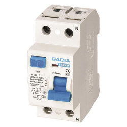 ΡΕΛΕ ΔΙΑΡΡΟΗΣ 2Χ40Α 30mΑ GACIA TYPE AC