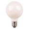 ΛΑΜΠΑ LED ΓΛΟΜΠΟΣ G125 CROSSED FILAMENT 8W Ε27  4000K 220-240V MILKY
