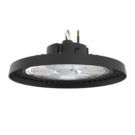 ΚΑΜΠΑΝΑ LED SMD UFO 120-150-200W 0-10VDC 220-240VAC 160lm/W 4000Κ ΜΑΥΡΗ PRO