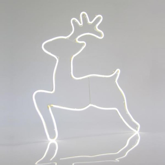 ΤΑΡΑΝΔΟΣ, 3m NEON LED ΦΩΤΟΣΩΛΗΝΑΣ, ΜΟΝΟΚΑΝΑΛΟΣ, ΛΕΥΚΟ, 65x58cm, IP44