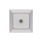 ΠΡΙΖΑ ΤV F CONNECTOR ΝΙΚΕΛ MAT